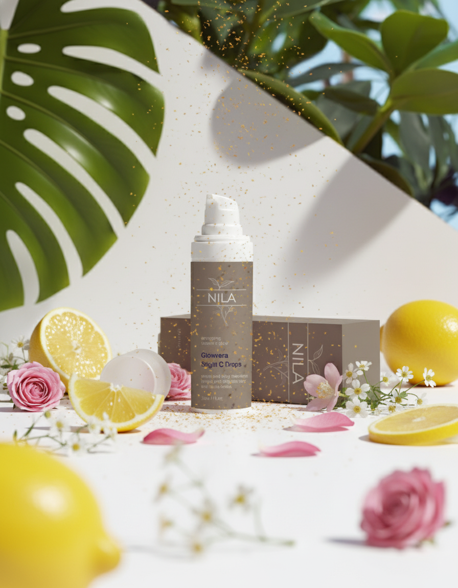 Glowvera Bright C Drops | Vitamin C Serum for Radiant & Glowing Skin