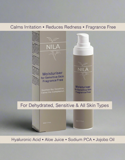 Sensitive Skin Moisturiser, Fragrance Free