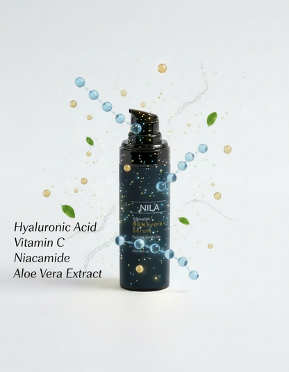 NILA MEN hydra+ Serum ,Naturally Hydrating