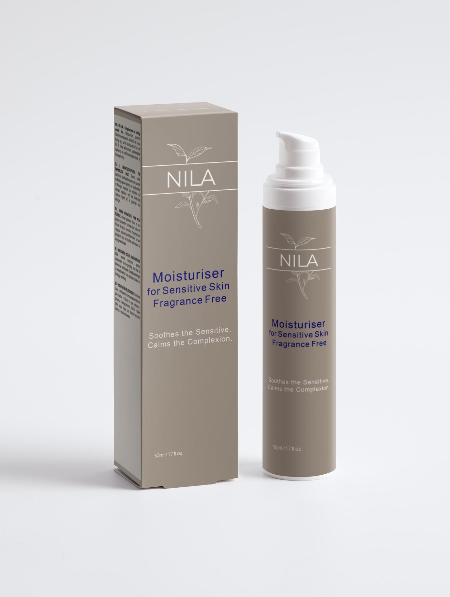 Sensitive Skin Moisturiser, Fragrance Free