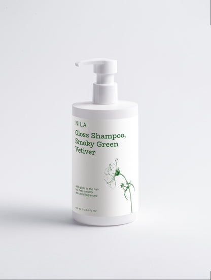 Gloss Shampoo, Smoky Green Vetiver