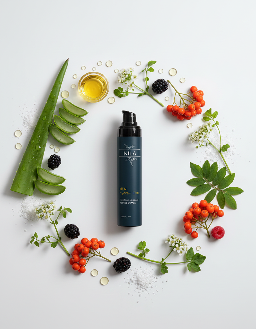 NILA Natural Hydration MEN Hydra+ Elixir